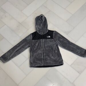 The North Face Kids Charcoal Fleece Hoodie